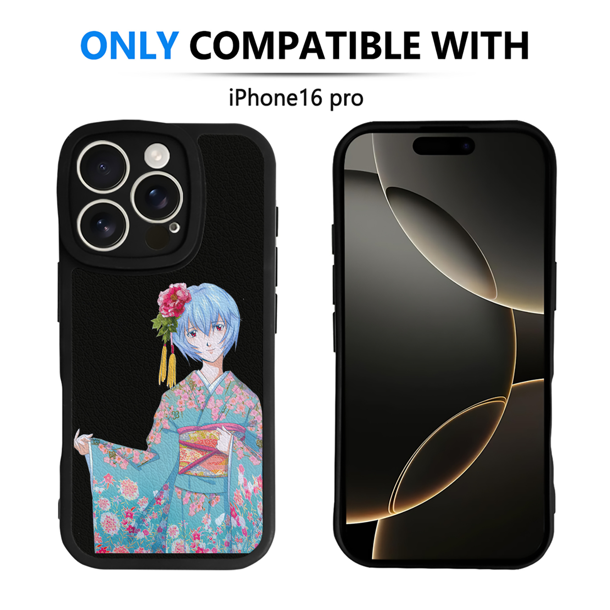 （画像用） EVA 新世紀エヴァンゲリオン 【iPhone 16シリーズ対応】シリコンスマホケース（レザー調） 材質：シリコン